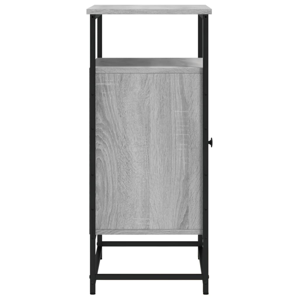 Sideboard Grey Sonoma 69x35x80 cm Engineered Wood