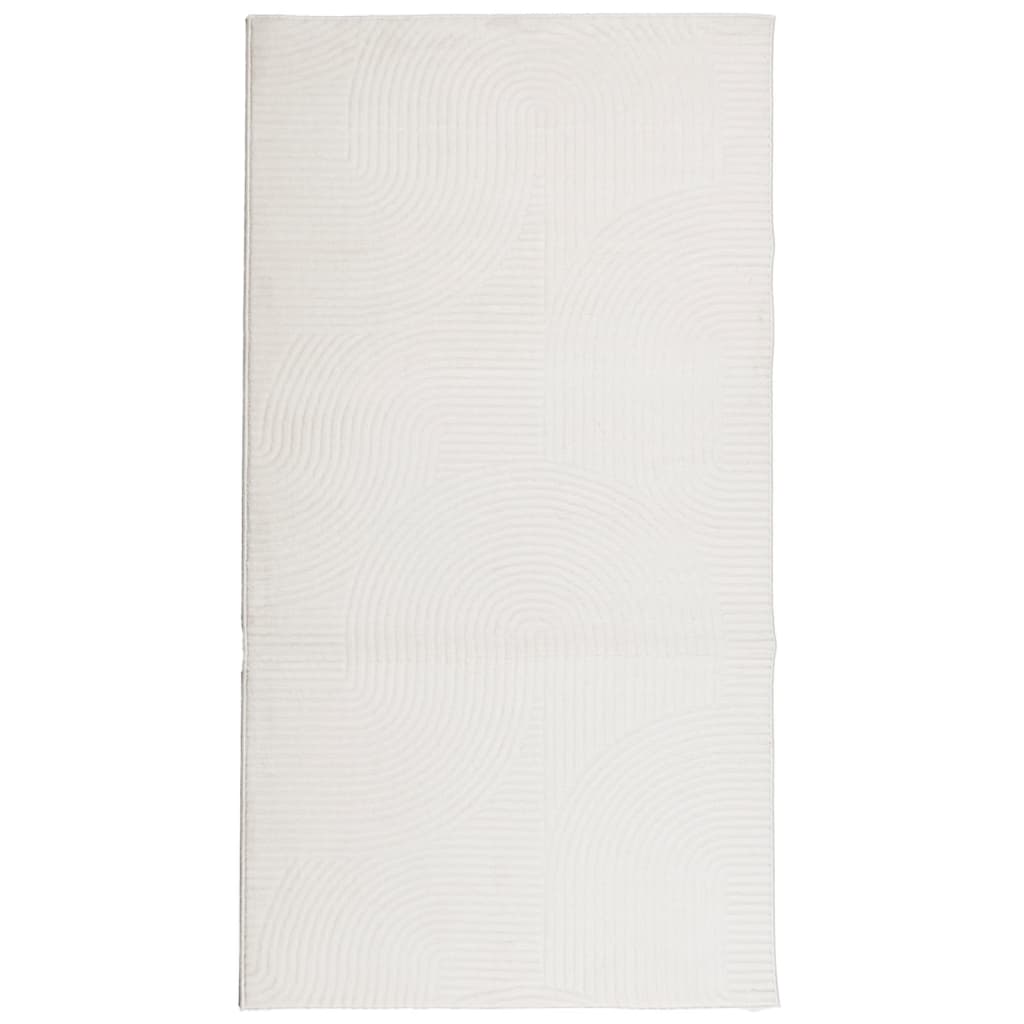 Rug IZA Short Pile Scandinavian Look Cream 80x150 cm