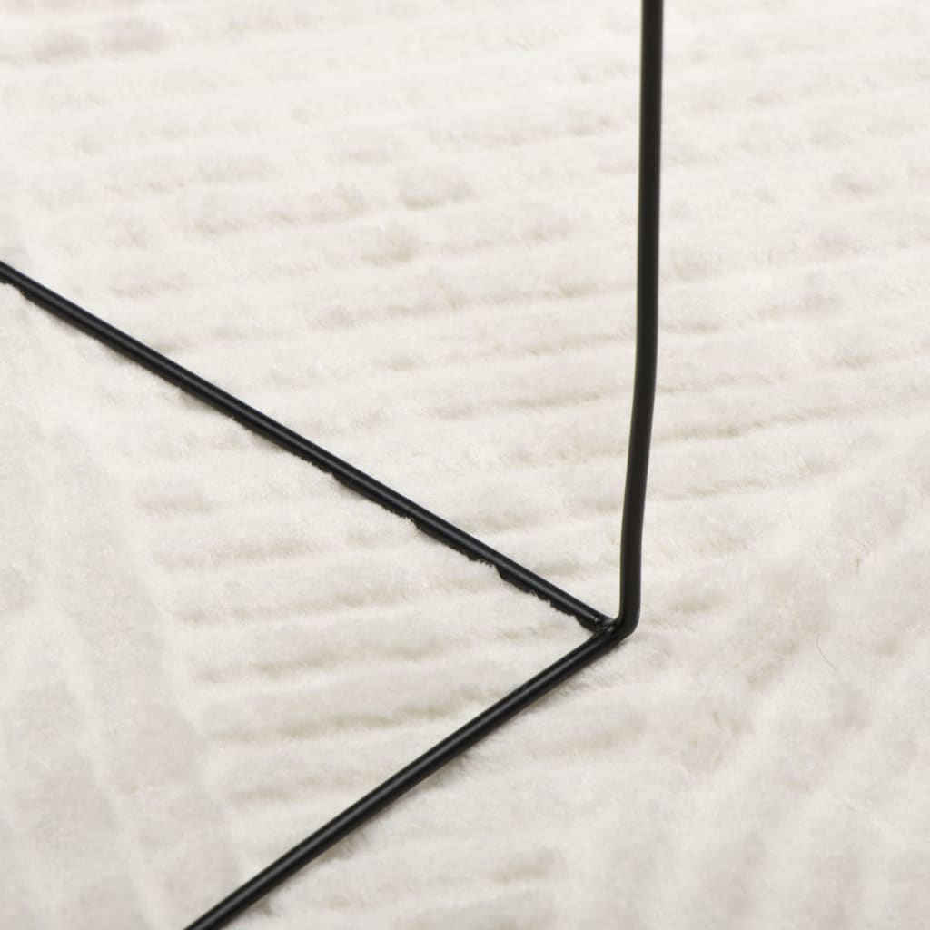 Rug IZA Short Pile Scandinavian Look Cream 80x150 cm