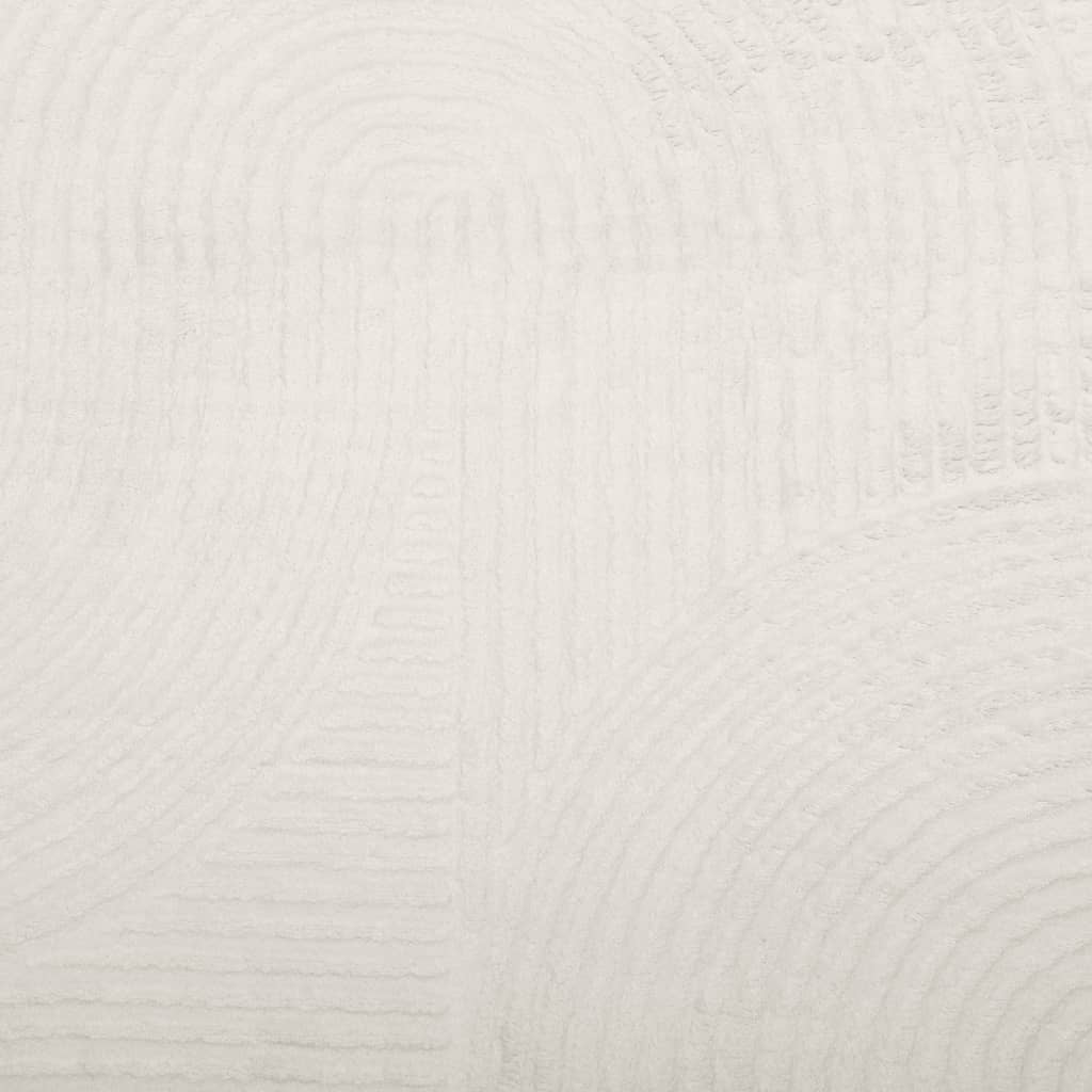 Rug IZA Short Pile Scandinavian Look Cream 160x230 cm