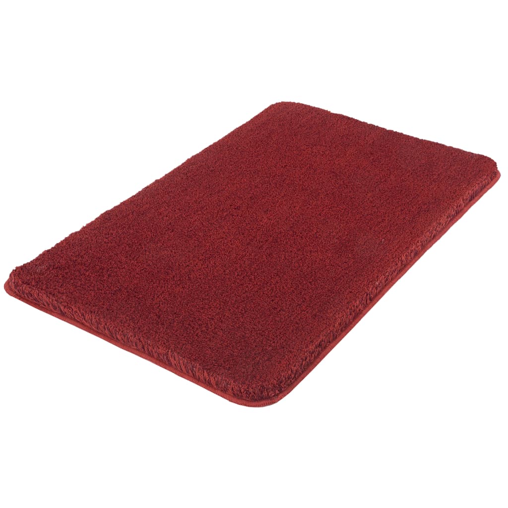 Kleine Wolke Bath Rug Relax 60x100cm Ruby Red