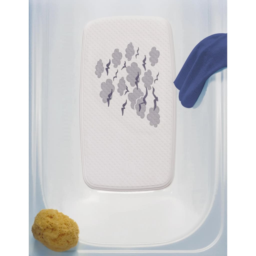 RIDDER Bath Mat Helgoland 38x72 cm White and Blue