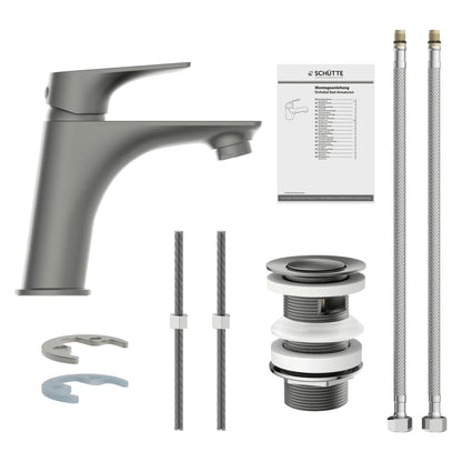 SCHÜTTE Basin Mixer BOSTON Matte Graphite