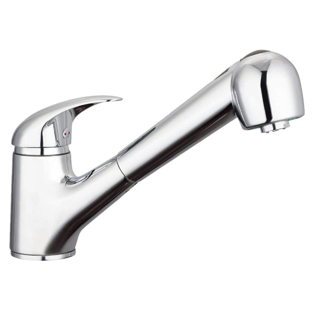 SCHÜTTE Sink Mixer with Pull-out Spray ALBATROS Chrome