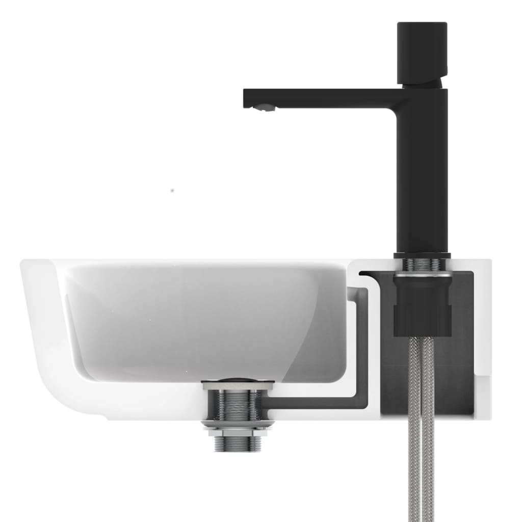 SCHÜTTE Basin Mixer NEW YORK Matte Black