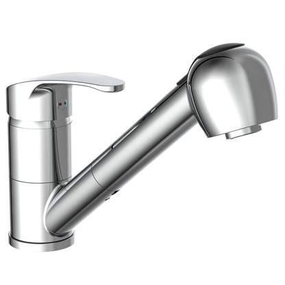 SCHÜTTE Sink Mixer with Pull-out Spray DIZIANI Chrome
