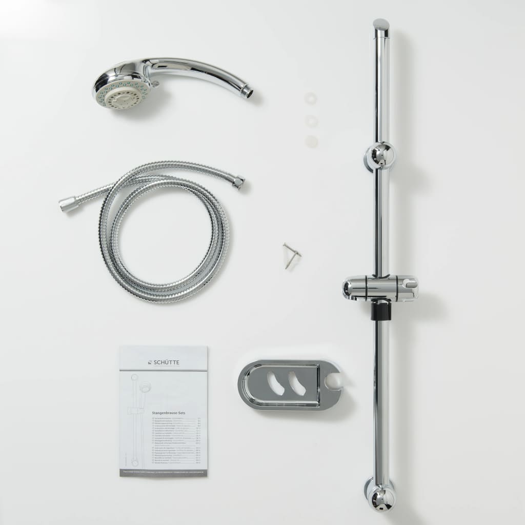 SCHÜTTE Shower Rail Set FRESH Chrome