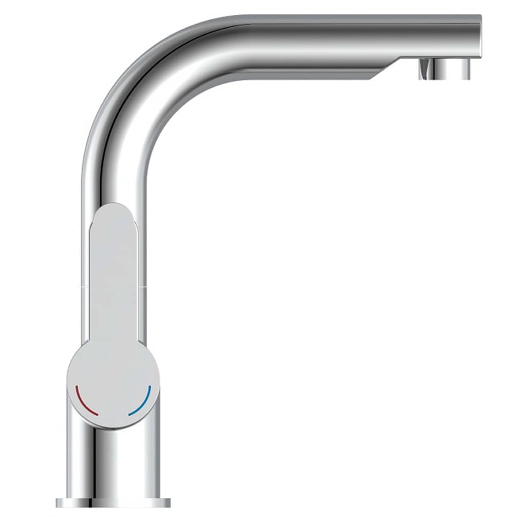 SCHÜTTE Basin Mixer with Pull-Out Spray LONDON Chrome