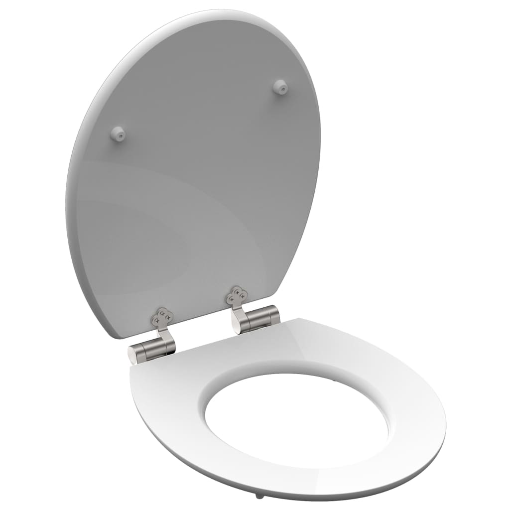 SCHÜTTE High Gloss Toilet Seat with Soft-Close DIAMOND MDF