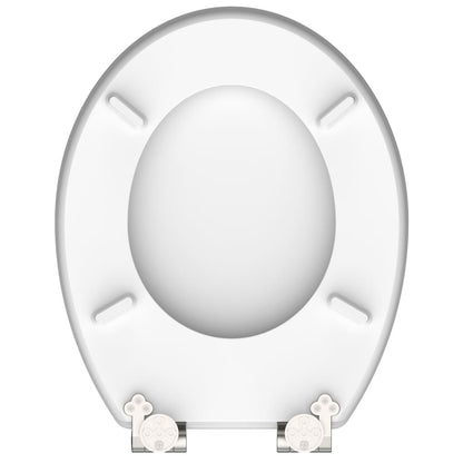 SCHÜTTE High Gloss Toilet Seat with Soft-Close DIAMOND MDF