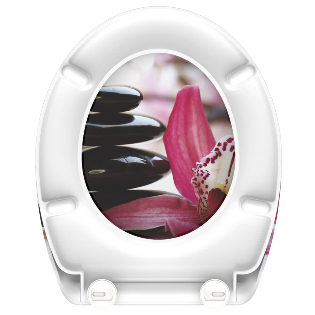 SCHÜTTE Toilet Seat with Soft-Close Quick Release WELLYNESS