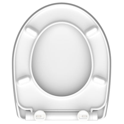 SCHÜTTE Duroplast High Gloss Toilet Seat with Soft-Close CRAZY SKULL