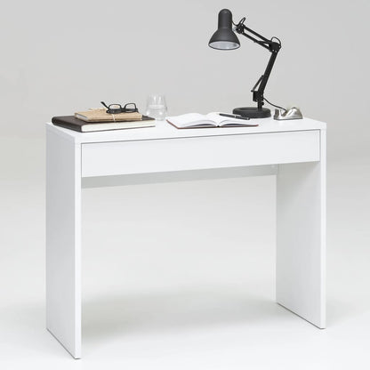 FMD Desk with Wide Drawer 100x40x80 cm White