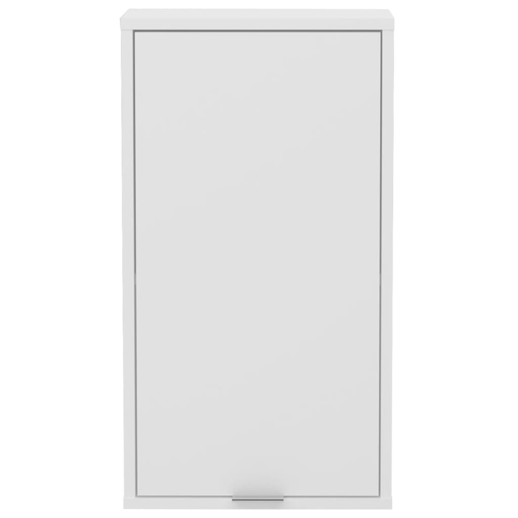 FMD Wall-mounted Bathroom Cabinet 36.8x17.1x67.3 cm White