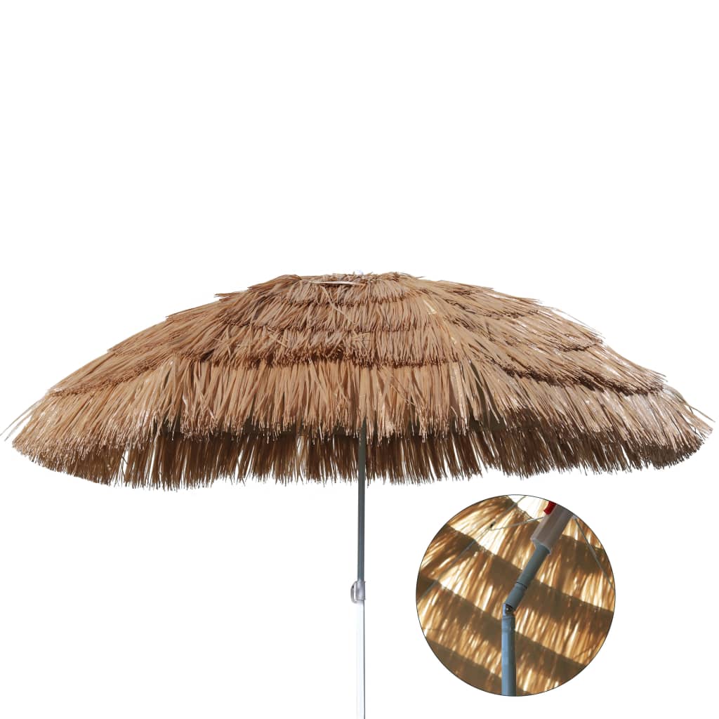 HI Beach Parasol Hawaï 160 cm Beige