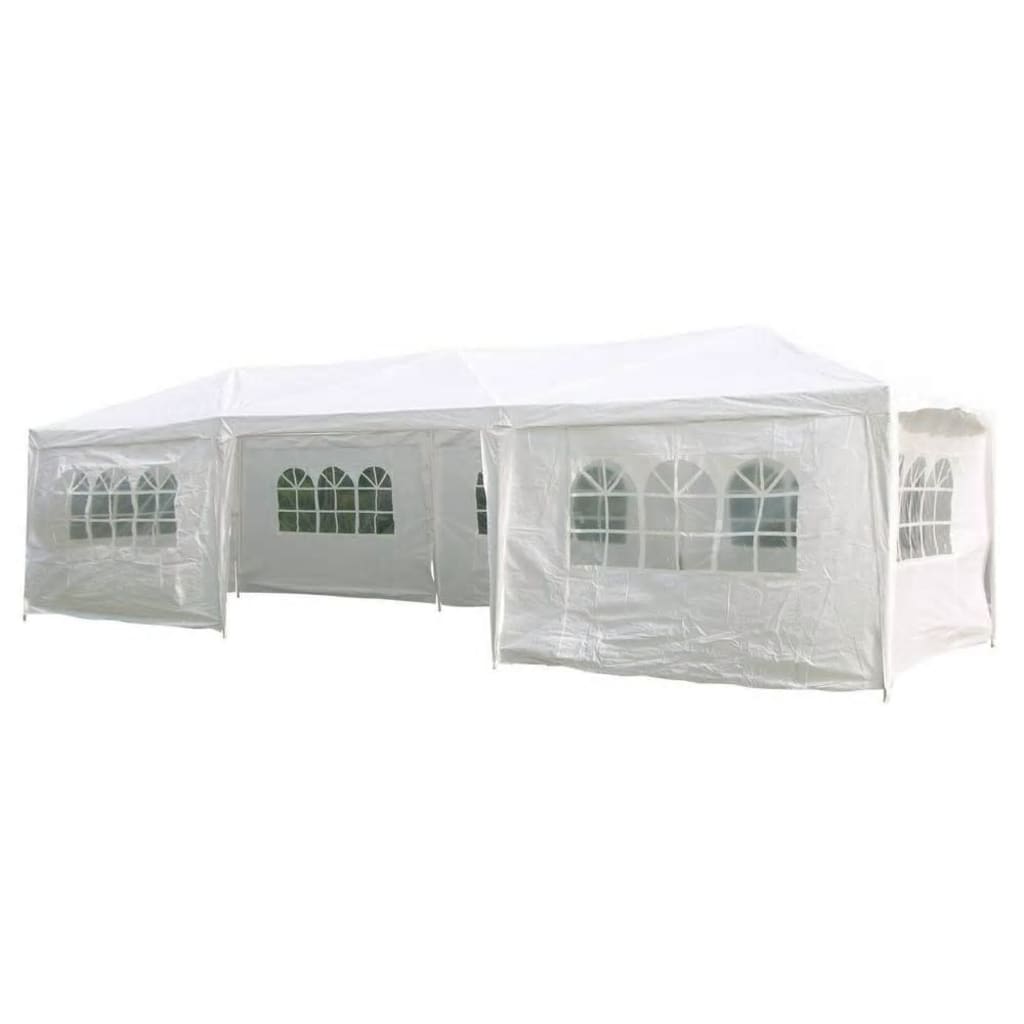 HI Partytent with Sidewalls 3x9m White