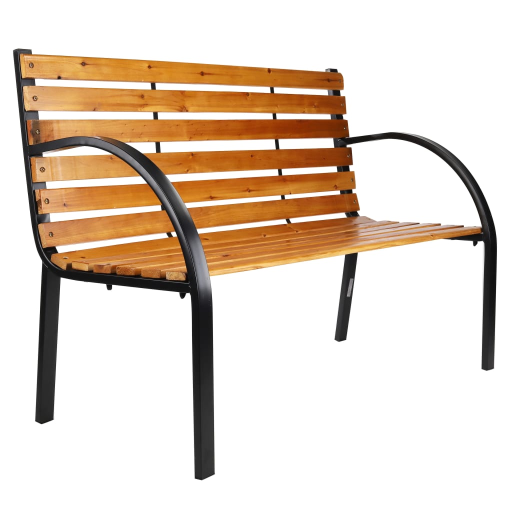 HI Park Bench Brown 122x60x81 cm