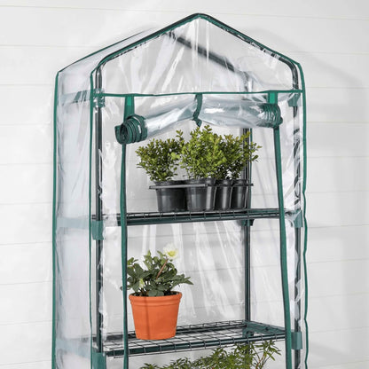 HI Greenhouse with 4 Shelves 59x31x160 cm