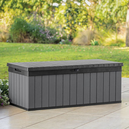 Keter Garden Storage Box Darwin 380 L Grey