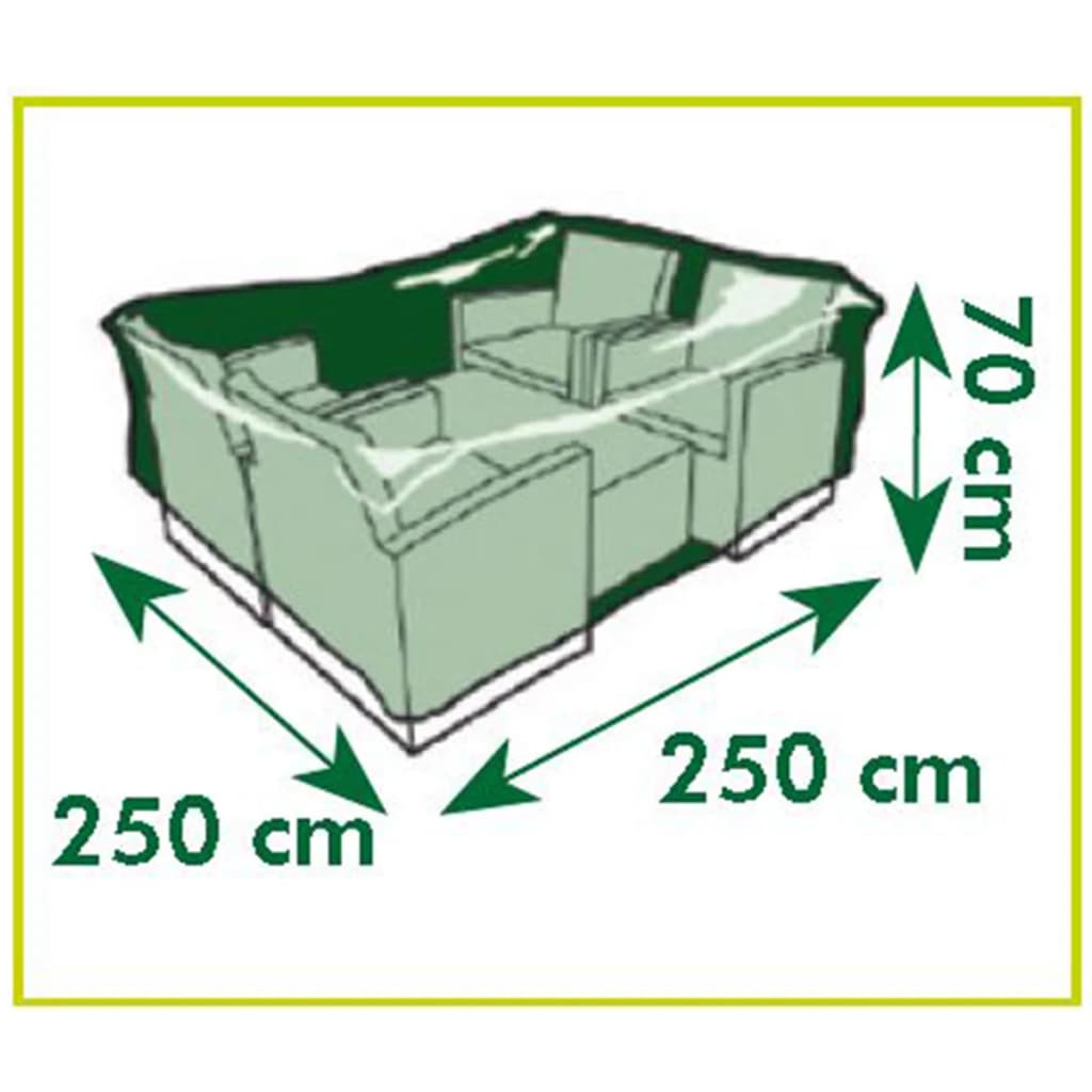 Garden Furniture Cover for Low table and chairs 250x250x70 cm