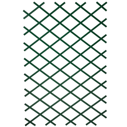 Garden Trellis 100x200 cm PVC Green 6040704