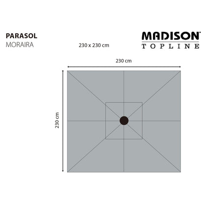 Madison Garden Parasol Mykanos 250 cm Green