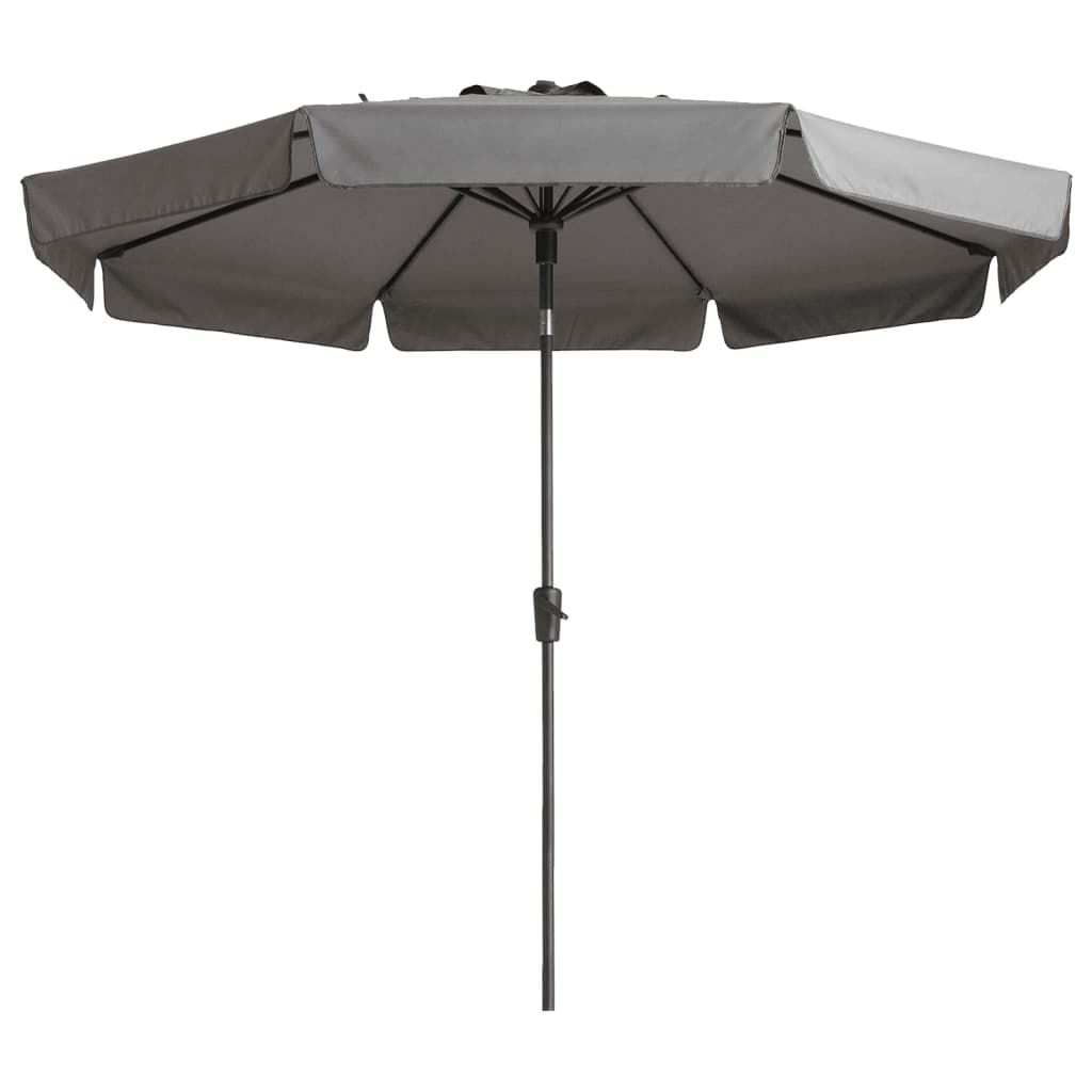 Madison Parasol Flores Luxe 300 cm Round Light Grey