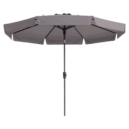 Madison Garden Parasol  Flores Luxe 300 cm Round Taupe