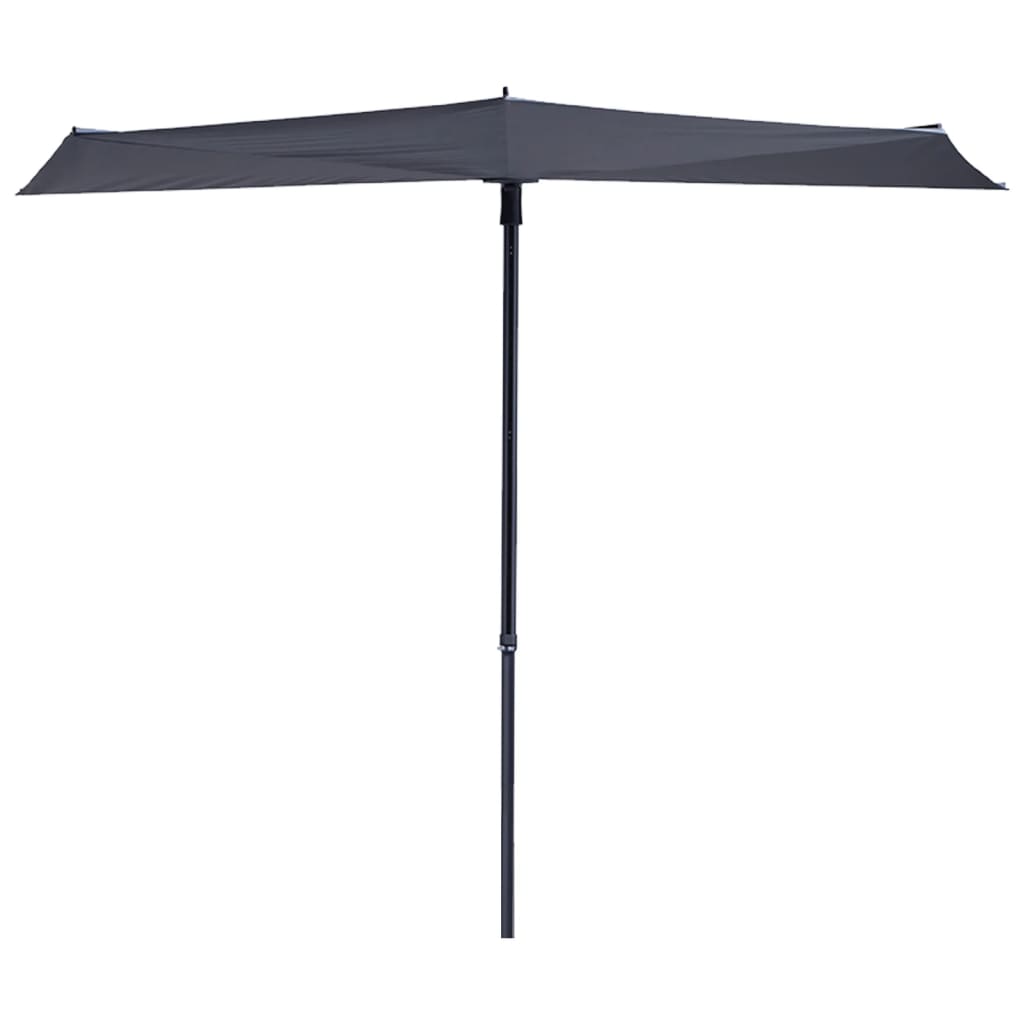 Madison Balcony Parasol Sun Wave 270x150 cm Grey PAC3P014