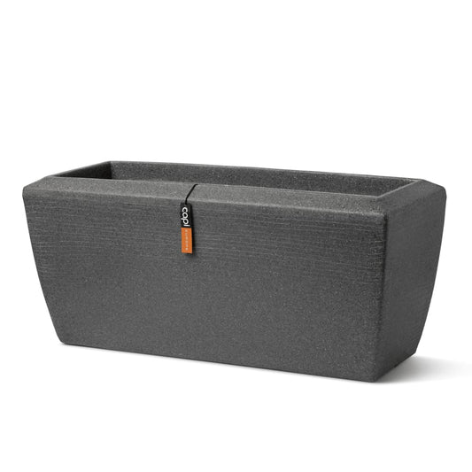 Capi Planter Arc Granite Rectangle 90x35x40 cm Anthracite