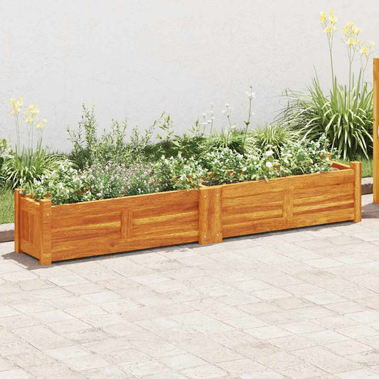 Garden Raised Bed Acacia Wood 150x30x25 cm