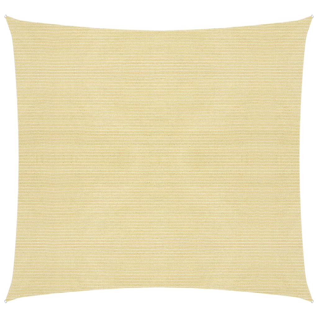 Sunshade Sail HDPE Square 2x2 m Beige