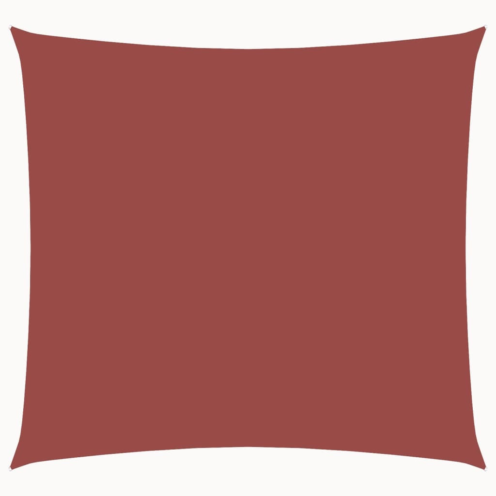 Sunshade Sail Oxford Fabric Square 2x2 m Terracotta