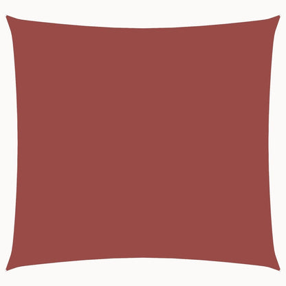 Sunshade Sail Oxford Fabric Square 2x2 m Terracotta