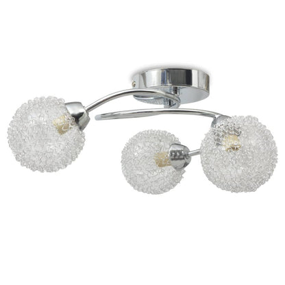 Ceiling Lamp for 3 G9 Bulbs 120 W