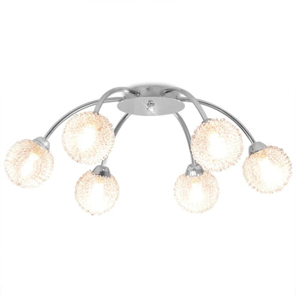 Ceiling Lamp with 6 LED Bulbs G9 240 W