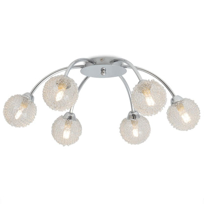 Ceiling Lamp with 6 LED Bulbs G9 240 W