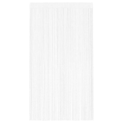 String Curtains 2 pcs 100x250 cm White