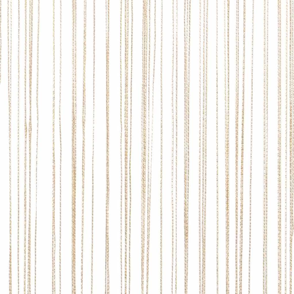 String Curtains 2 pcs 100x250 cm Beige