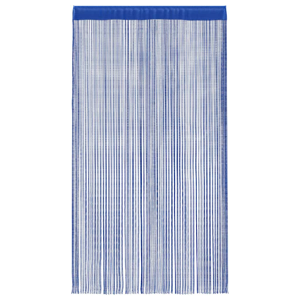 String Curtains 2 pcs 140x250 cm Blue