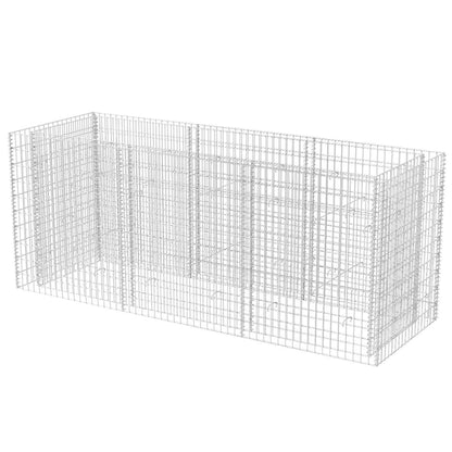 Gabion Raised Bed Steel 270x90x100 cm