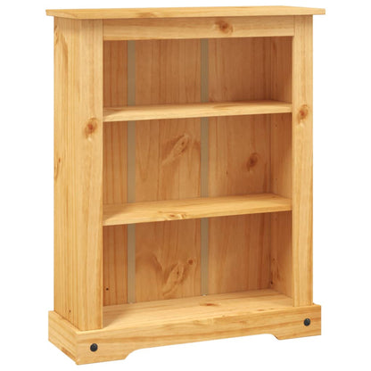 3-Tier Bookcase Mexican Pine Corona Range 80x29x100 cm