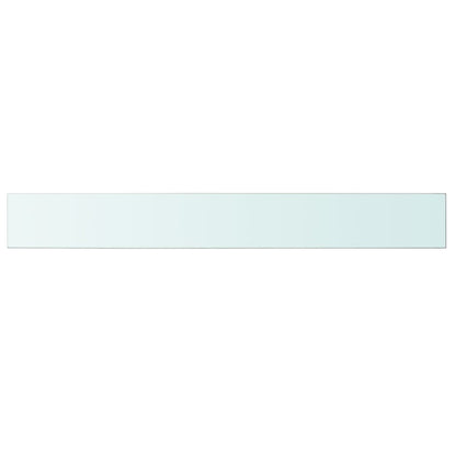 Shelf Panel Glass Clear 100x12 cm