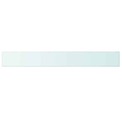 Shelf Panel Glass Clear 100x12 cm