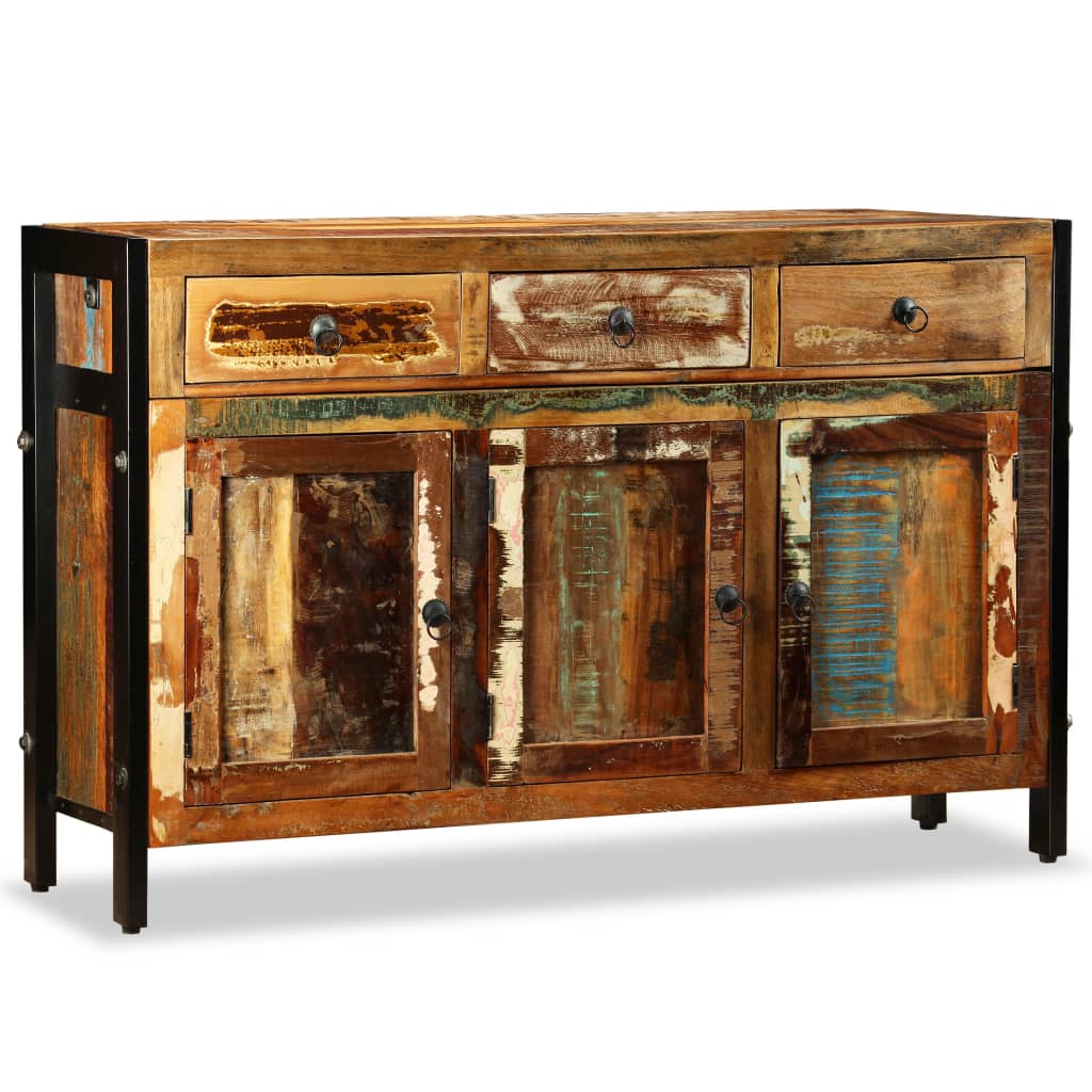 Sideboard Solid Reclaimed Wood 120x35x76 cm