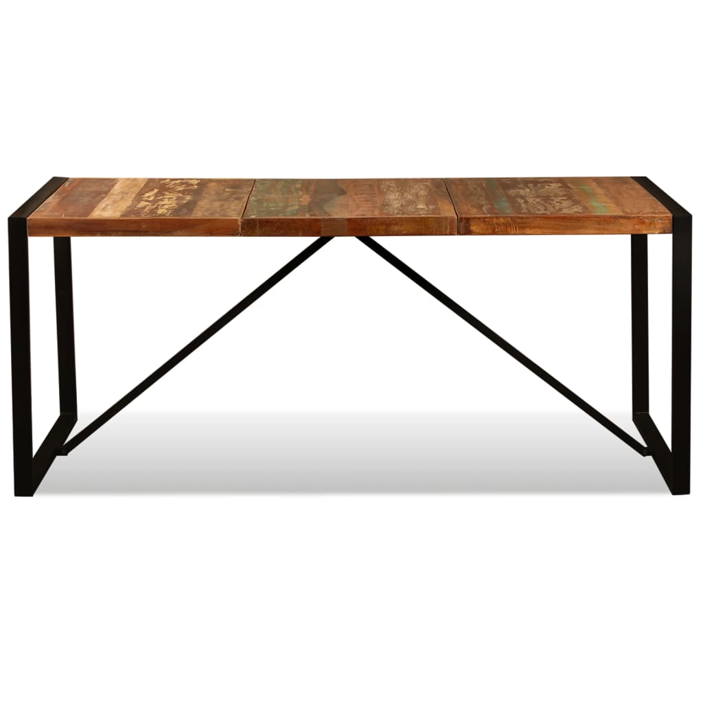 Dining Table Solid Reclaimed Wood 180 cm