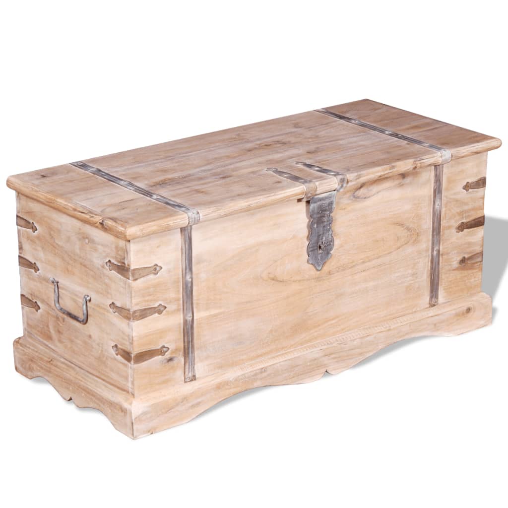 Storage Chest Acacia Wood