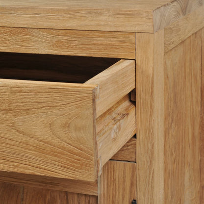 Bedside Cabinet Solid Teak 40x30x50 cm