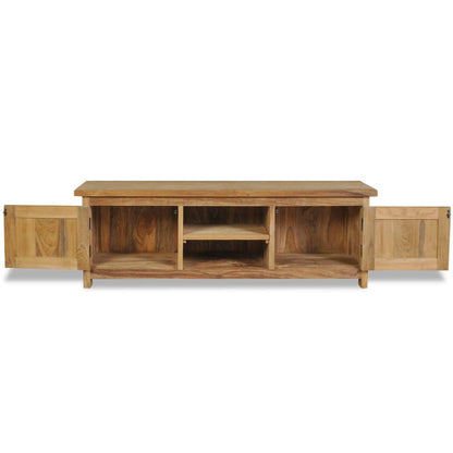 TV Cabinet Solid Teak 120x30x40 cm