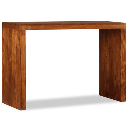 Console Table Solid Wood with Honey Finish 110x40x76 cm